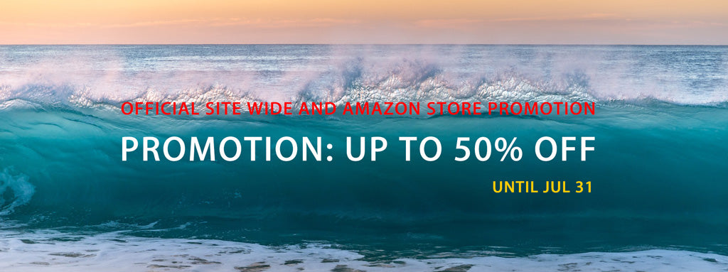 Promotion offer: Up to 50% off until Jul 31