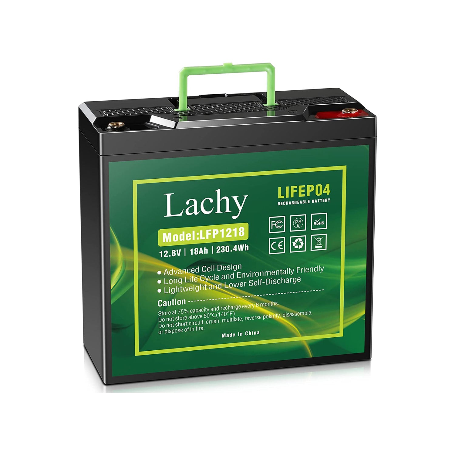 Deep Cycle Battery Built-in BMS for Solar Power, Scooters, Boat, Golf Cart, RV Camper  Deep Cycle Battery, Golf Cart, RV Camper, Solar Power- ENEGON