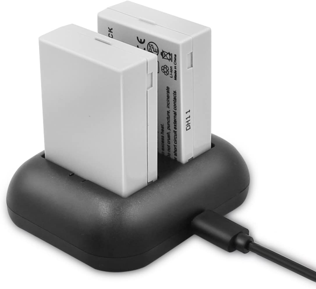 Replacement Batteries of Canon LP-E8 (2-Pack) and Rapid Dual Charger  manual- ENEGON