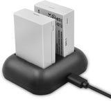 Replacement Batteries of Canon LP-E8 (2-Pack) and Rapid Dual Charger  manual- ENEGON