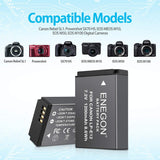 LP-E12 Battery and Smart LCD Charger for Canon -2-(Pack)  battery, canon, charger, EOS M, EOS M10, EOS M100 EOS, EOS M50, EOS M50 Mark II, m100, m200, M200 Rebel SL1, mark, pack, PowerShot SX