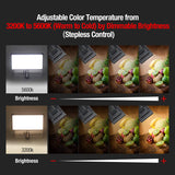 Cameras/Camcorder Video Light Panel LED Adjustable Color ENEGON