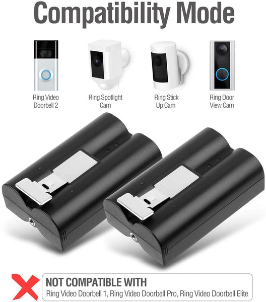 Battery Pack Ring Battery Time To Charge Ring Doorbell Battery