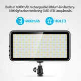 Cameras LED Video Light Panel Rechargeable 4000mAh ENEGON