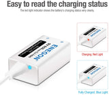 9V Direct USB Rechargeable Batteries 650mAh ENEGON