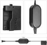 Dummy Battery AC Power Adapter DR-E10 DC Coupler Charger Kit  - ENEGON
