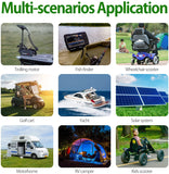 Deep Cycle Battery Built-in BMS for Solar Power, Scooters, Boat, Golf Cart, RV Camper  Deep Cycle Battery, Golf Cart, RV Camper, Solar Power- ENEGON