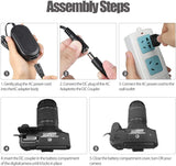AC Power Adapter DRx1 DC Coupler Charger Kit  manual- ENEGON