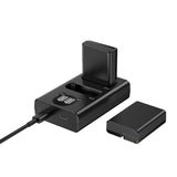 EN-EL14/EL14a Replacement Battery (2 Pack) and Smart LED Dual Charger Kit ENEGON