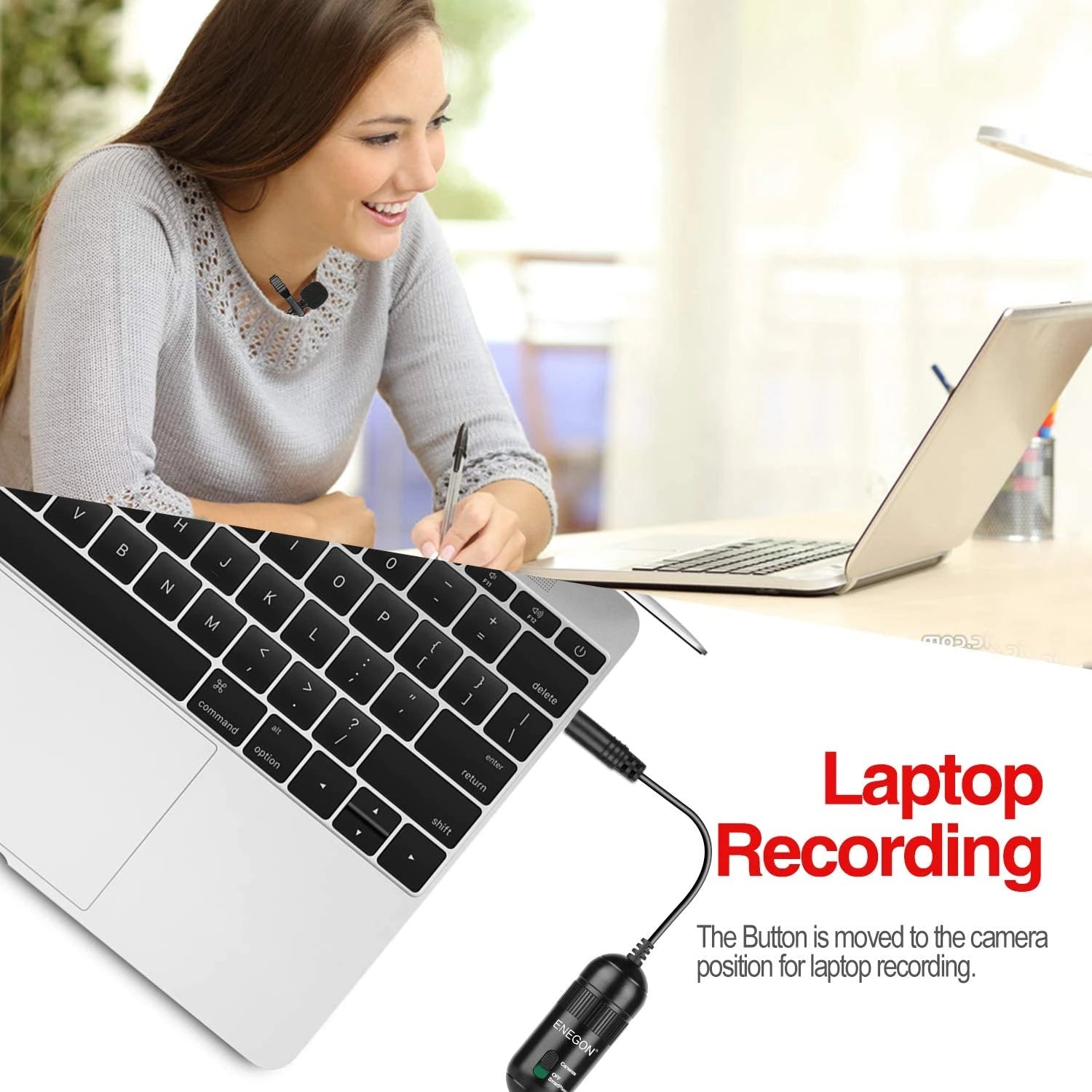 Lavalier Lapel Microphone ENEGON