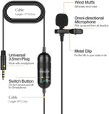 Lavalier Lapel Microphone ENEGON