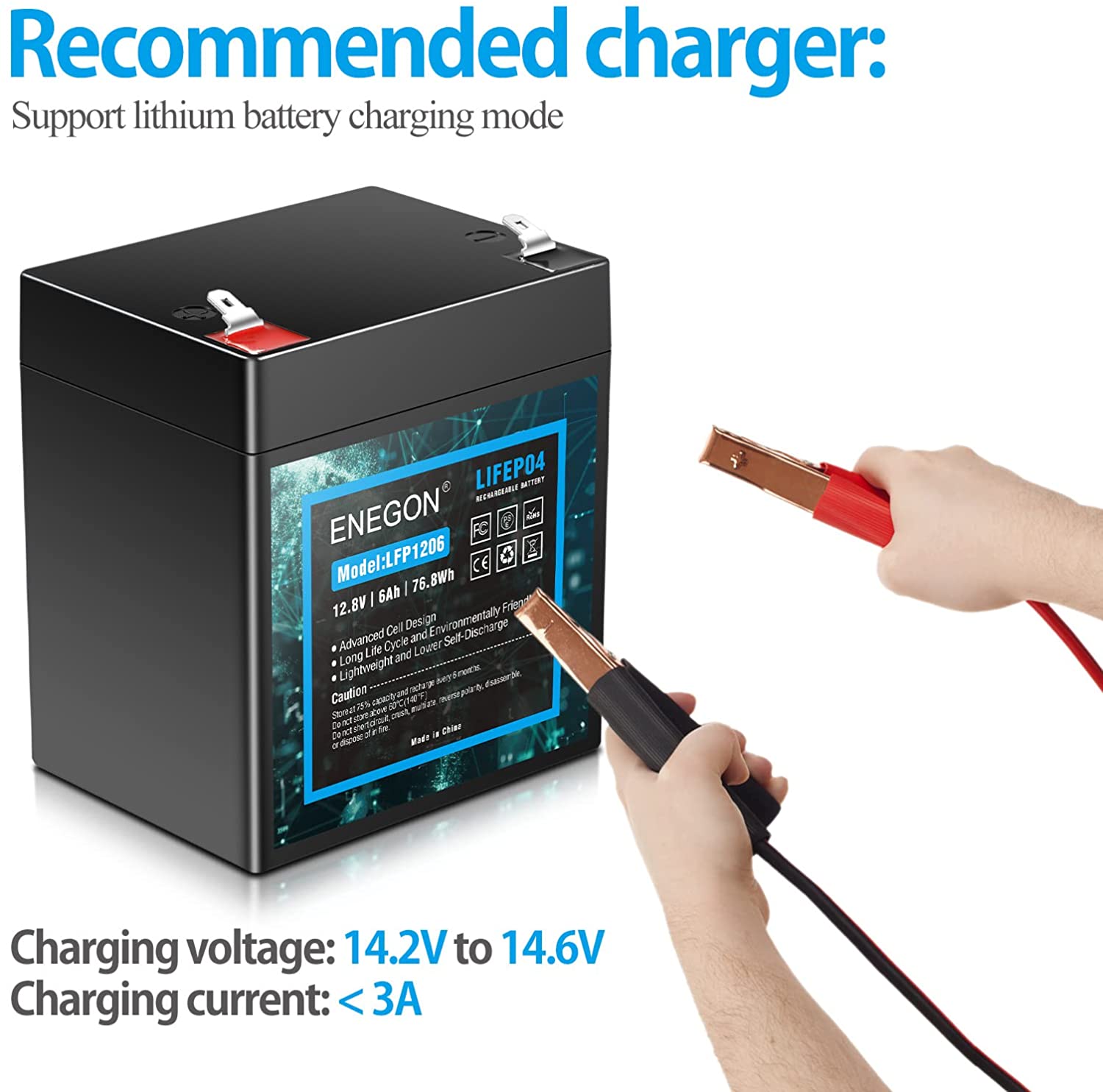 12V Lithium Ion Battery Charger
